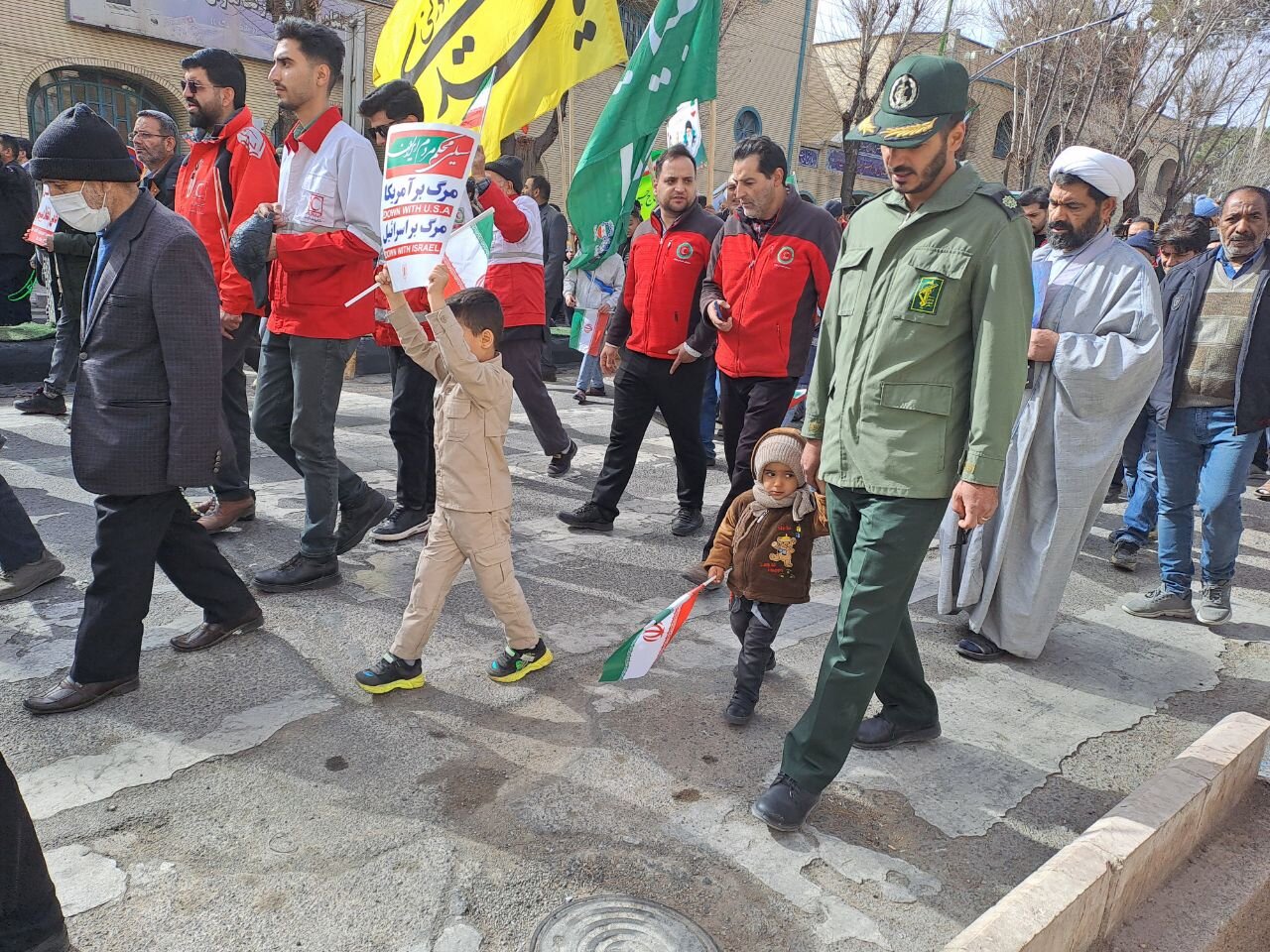 راهپیمایی ۲۲ بهمن شهرستان نایین