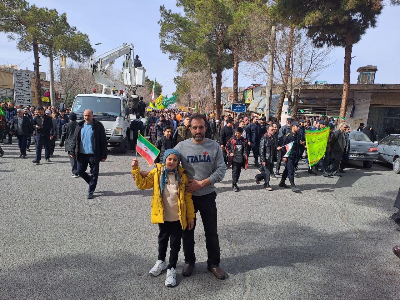 راهپیمایی ۲۲ بهمن شهرستان نایین