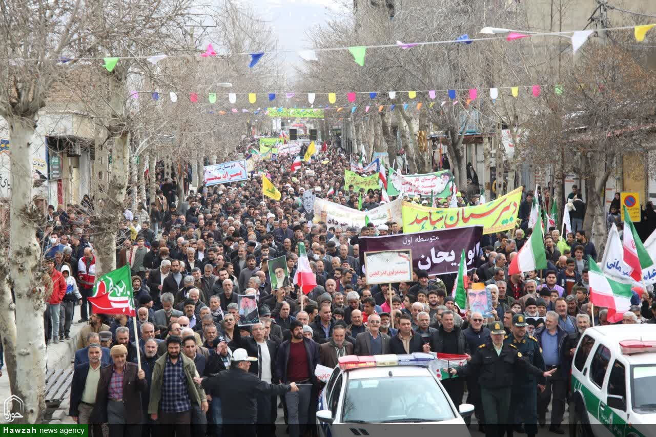 تصاویر / لبیک مردم اسدآباد به ندای رهبر معظم انقلاب