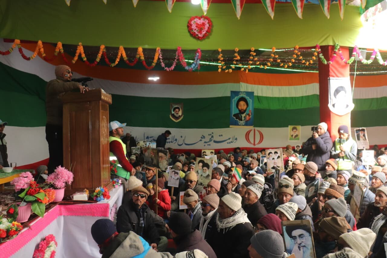 برگزاری جشن پیروزی انقلاب اسلامی ایران در کارگل هند
