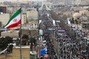 تقرير مصور | لقطات جوية من مسيرات 22 بهمن في طهران