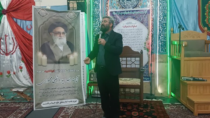 تصاویر / برگزاری مراسم یادبود آیت‌الله مرتضی محمودی گلپایگانی در پاکدشت