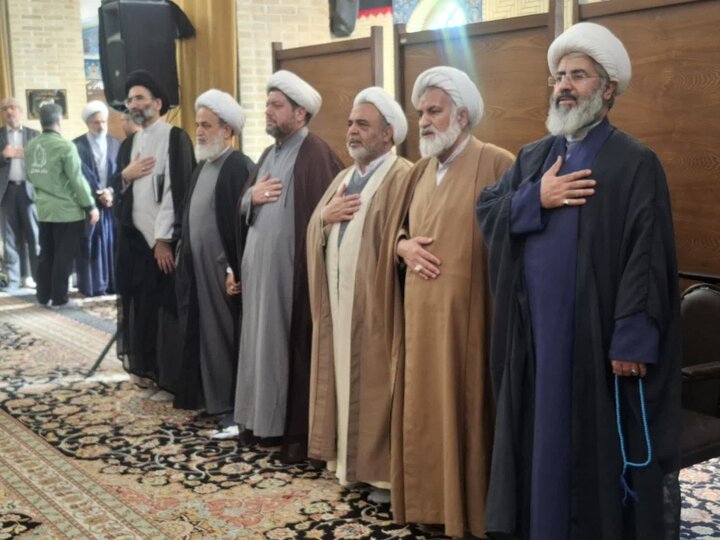 تصویر/همایش طلاب، روحانیون، مبلغین، مبلغات و ائمه جماعات کاشان