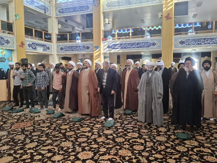 تصویر/همایش طلاب، روحانیون، مبلغین، مبلغات و ائمه جماعات کاشان