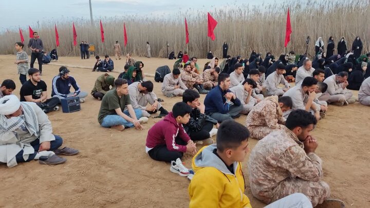 تصاویر/اردوی راهیان نور ویژه طلاب مدرسه علمیه امام خمینی (ره)شهرستان خمین