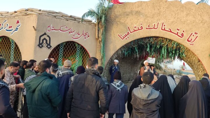 تصاویر/اردوی راهیان نور ویژه طلاب مدرسه علمیه امام خمینی (ره)شهرستان خمین