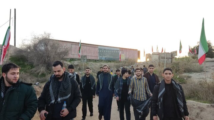 تصاویر/اردوی راهیان نور ویژه طلاب مدرسه علمیه امام خمینی (ره)شهرستان خمین