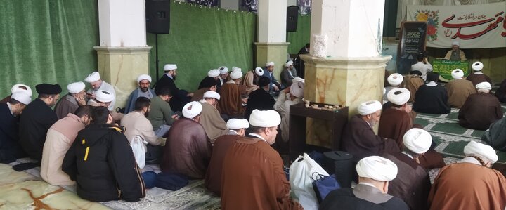 تصاویر/ نشست تبیینی بصیرتی مبلغان حوزه علمیه تهران در ماه رمضان