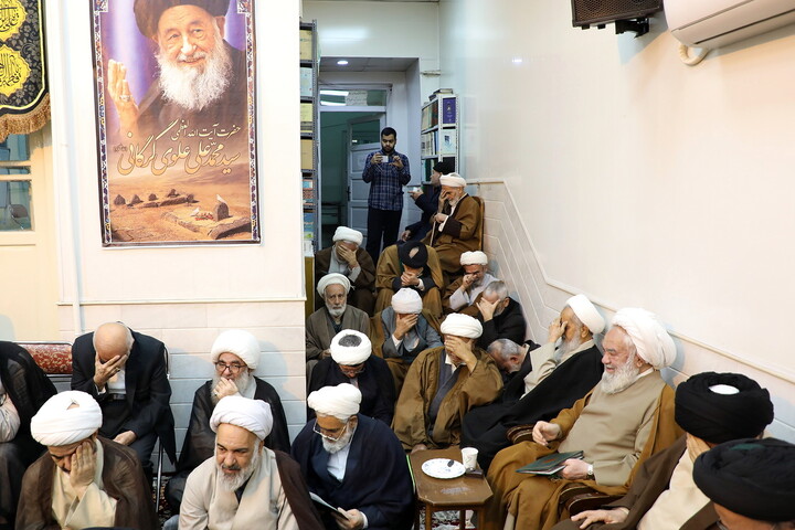 تصاویر/ مراسم بزرگداشت چهارمین سالگرد ارتحال حضرت آیت الله علوی گرگانی (ره)