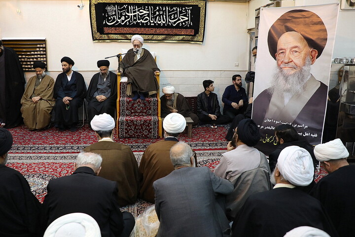 تصاویر/ مراسم بزرگداشت چهارمین سالگرد ارتحال حضرت آیت الله علوی گرگانی (ره)