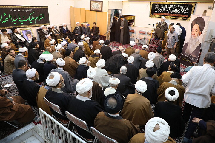 تصاویر/ مراسم بزرگداشت چهارمین سالگرد ارتحال حضرت آیت الله علوی گرگانی (ره)