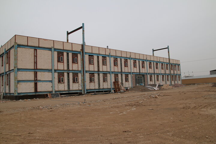 بازدید مجید دوستعلی نماینده کرمان در مجلس شورای اسلامی از پروژه در حال ساخت مدرسه علمیه امام صادق(ع) با حضور مدیر و معاونان حوزه علمیه استان کرمان.