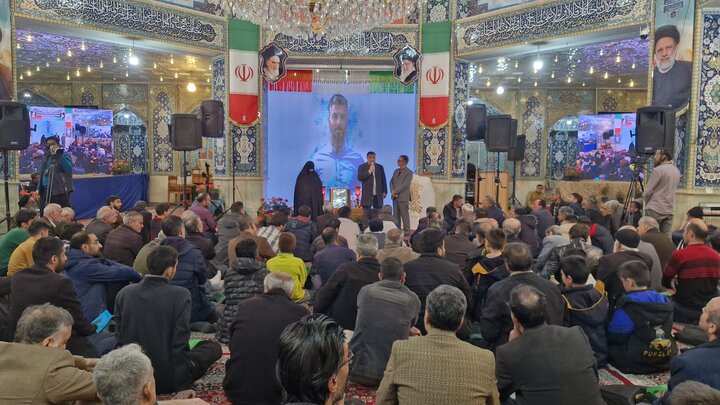 تصاویر |سیزدهمین یادواره ۲۱۶ شهید حسینیه بنی‌فاطمه