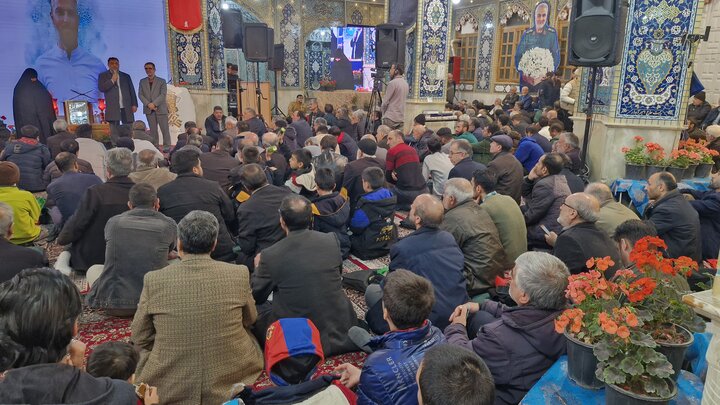 تصاویر |سیزدهمین یادواره ۲۱۶ شهید حسینیه بنی‌فاطمه