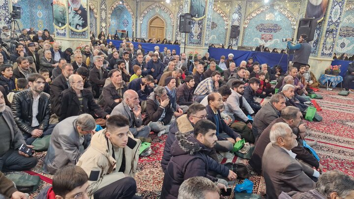 تصاویر |سیزدهمین یادواره ۲۱۶ شهید حسینیه بنی‌فاطمه