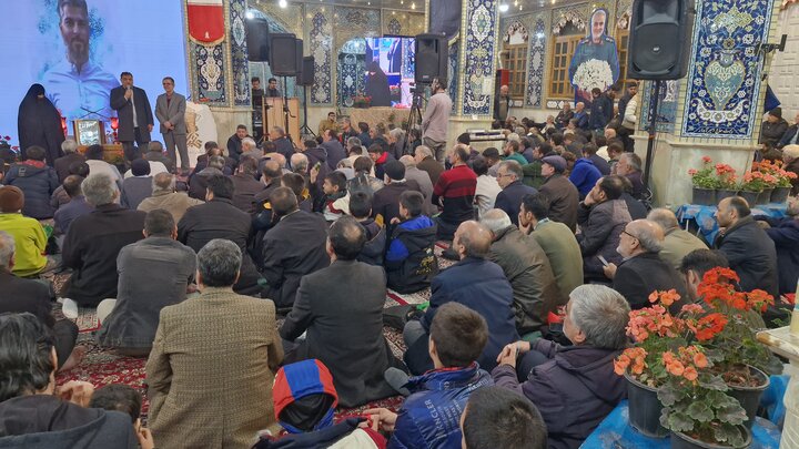 تصاویر |سیزدهمین یادواره ۲۱۶ شهید حسینیه بنی‌فاطمه