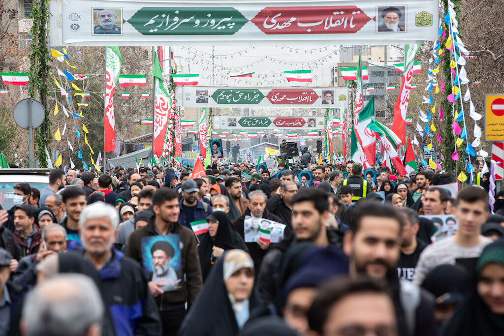 Tehran citizens celebrate 47th anniversary of Islamic Revolution with mass 22nd of Bahman rally