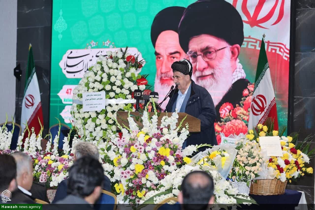 اقلیم کردستان عراق چهل و هفتمین سالگرد پیروز انقلاب اسلامی ایران را جشن گرفتند + عکس