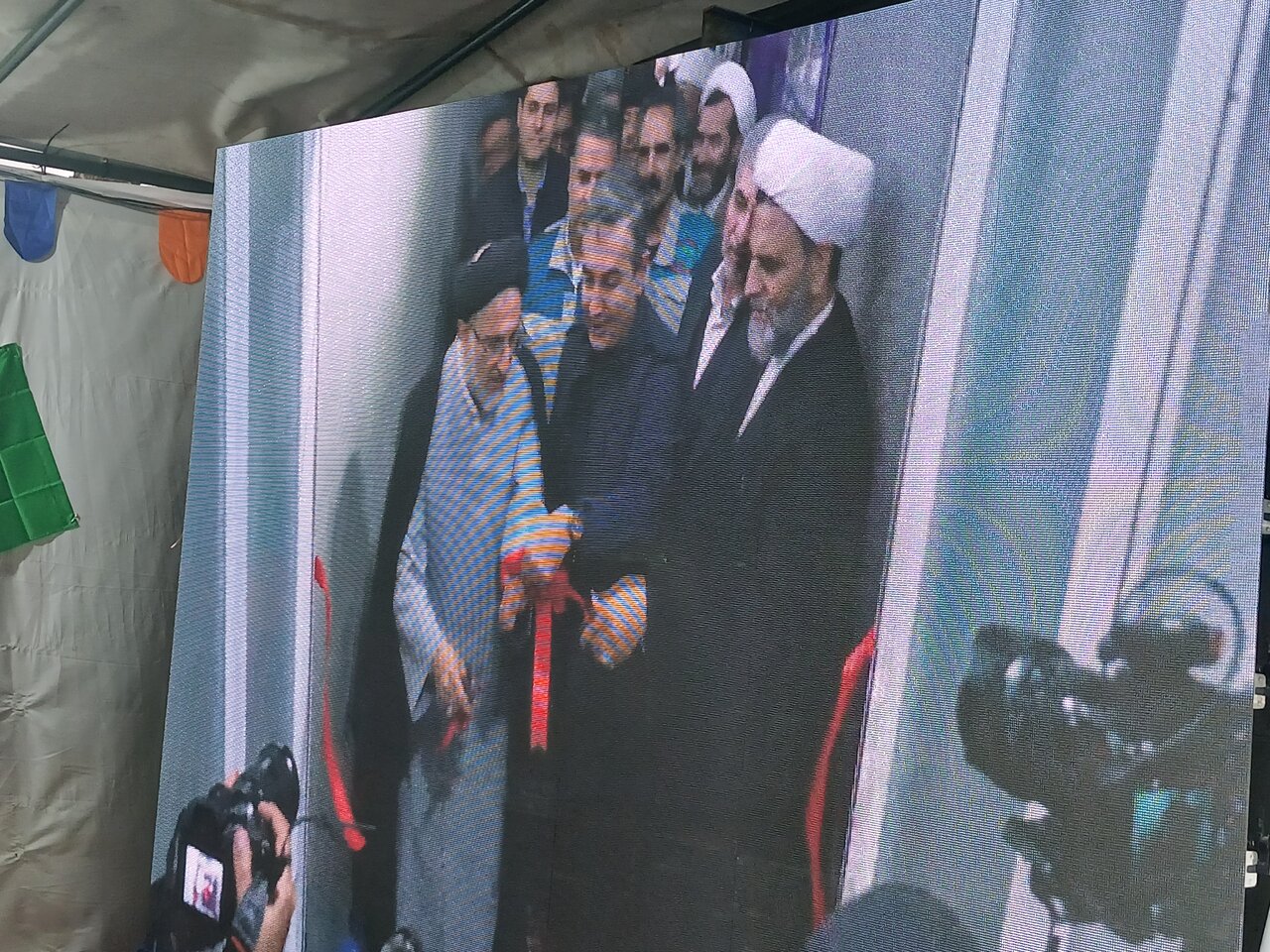 افتتاحیه پروژه حدواسط پروره بچه ماهی با حضور حجت الاسلام والمسلمین خاموشی رئیس سازمان اوقاف و امورخیریه