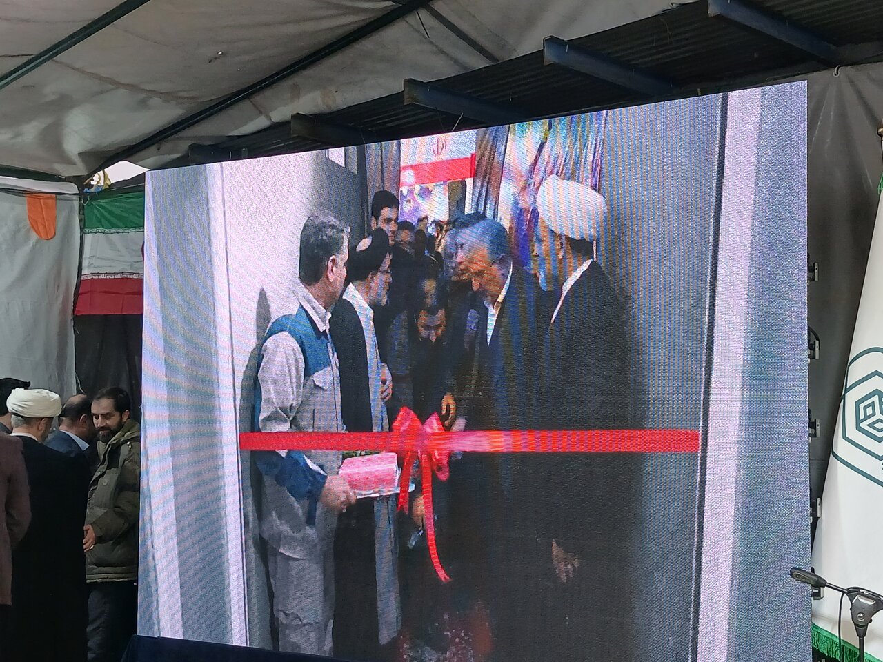 افتتاحیه پروژه حدواسط پروره بچه ماهی با حضور حجت الاسلام والمسلمین خاموشی رئیس سازمان اوقاف و امورخیریه