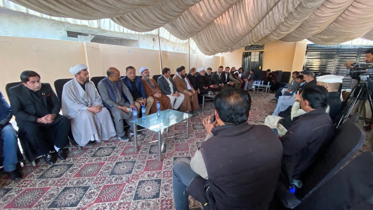 علامہ سید افتخار حسین نقوی کی ترلائی آمد، شہداء کے لواحقین سے ملاقات، تکفیری عناصر کے خلاف مؤثر کارروائی کا مطالبہ