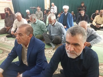 تصاویر/ اقامه نمازجمعه بخش اسماعیلی