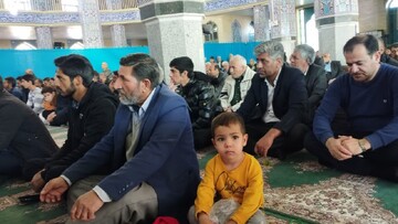 تصاویر/ اقامه نمازجمعه شهر کوهبنان