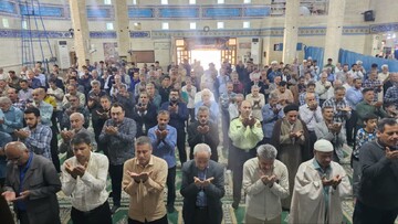 نماز جمعه عالیشهر به روایت تصویر