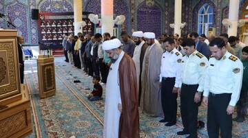 تصاویر/ نماز عبادی سیاسی جمعه خارگ