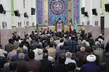 تصاویر/ نماز عبادی سیاسی جمعه شهرستان بافق