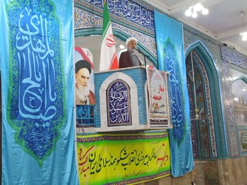 تصاویر/ نماز عبادی سیاسی جمعه برازجان