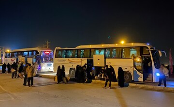 کاروان راهیان نور اقشار بوشهر به مناطق عملیاتی جنوب اعزام شد