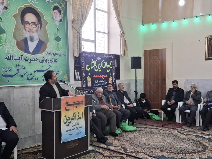 تصاویر/  ارتحال عالم ربانی مرحوم آیت‌الله مناقب در کاشان