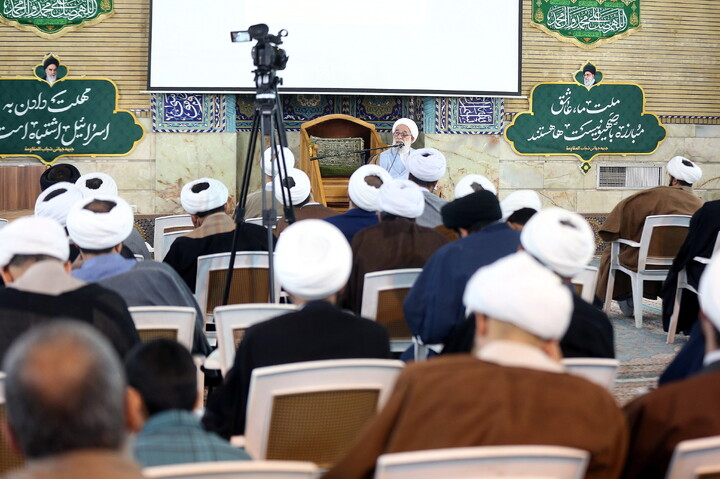 تصاویر/ اختتامیه دومین اجلاسیه سالانه راهنمایان تهذیبی تربیتی مدارس علمیه کشور