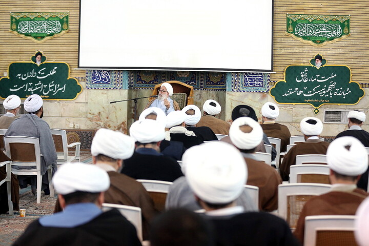 تصاویر/ اختتامیه دومین اجلاسیه سالانه راهنمایان تهذیبی تربیتی مدارس علمیه کشور