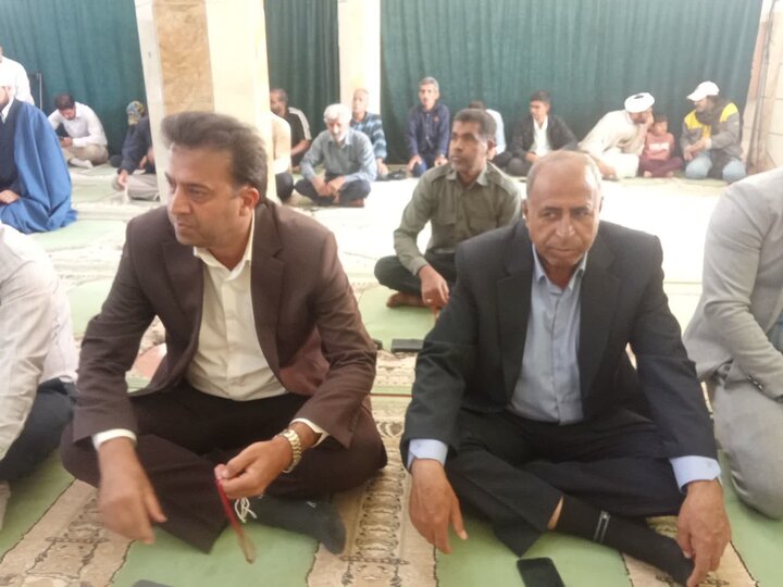 تصاویر/ اقامه نمازجمعه بخش اسماعیلی