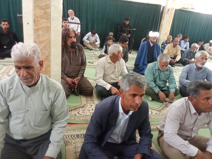 تصاویر/ اقامه نمازجمعه بخش اسماعیلی