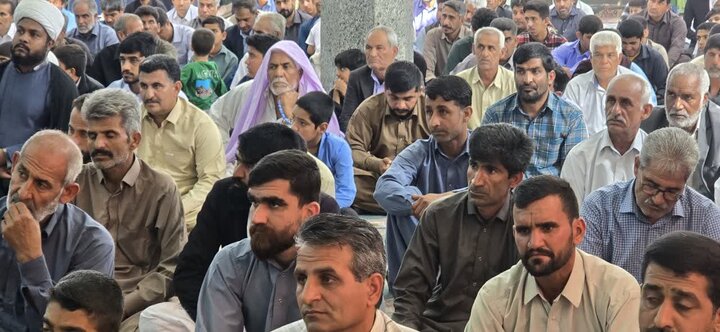 تصاویر/ اقامه نمازجمعه شهر ریگان