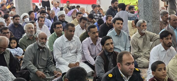 تصاویر/ اقامه نمازجمعه شهر ریگان