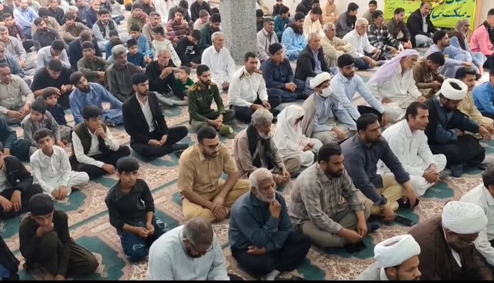 تصاویر/ اقامه نمازجمعه شهر ریگان