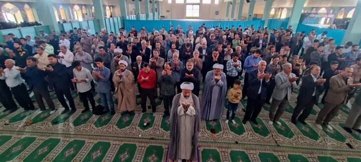 تصاویر/ اقامه نمازجمعه شهر عنبرآباد