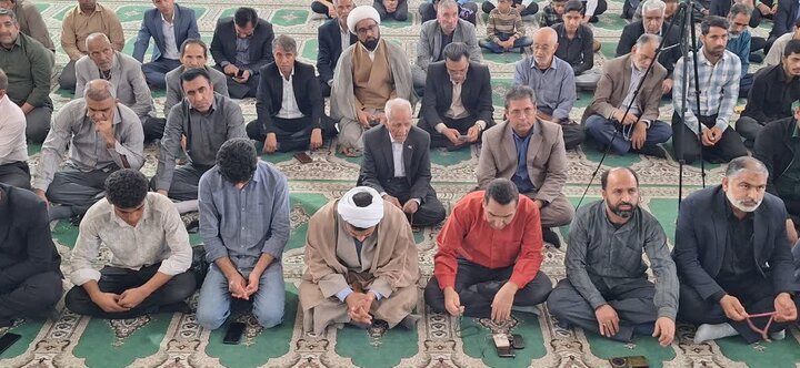 تصاویر/ اقامه نمازجمعه شهر عنبرآباد