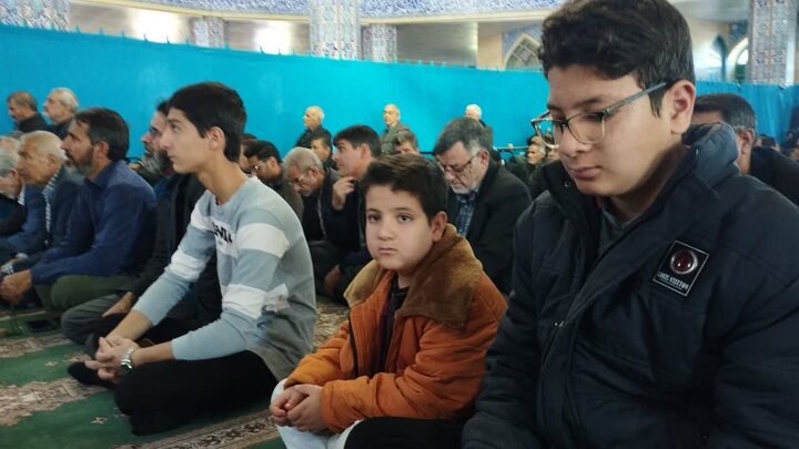 تصاویر/ اقامه نمازجمعه شهر کوهبنان