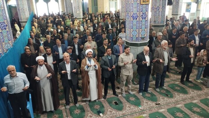 تصاویر/ اقامه نمازجمعه شهر کوهبنان