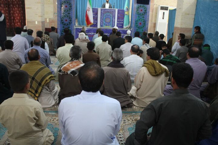 تصاویر/ اقامه نمازجمعه شهر جازموریان