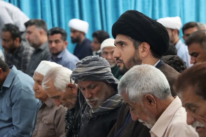 تصاویر/ اقامه نمازجمعه شهر قلعه‌گنج