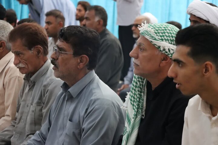 تصاویر/ اقامه نمازجمعه شهر قلعه‌گنج