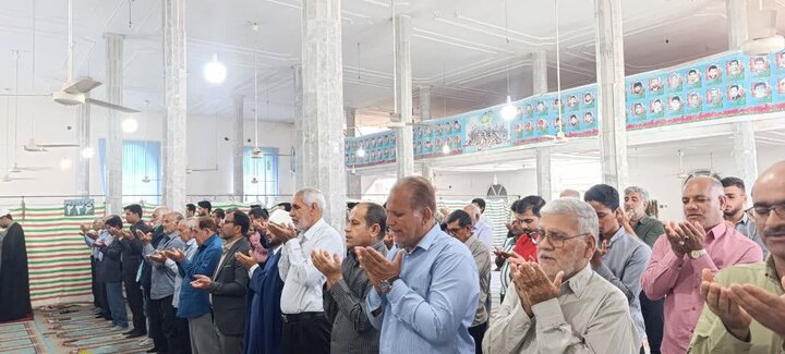 تصاویر/ اقامه نمازجمعه شهر نودژ