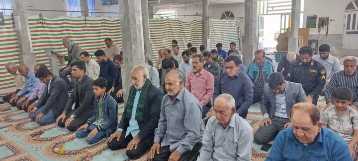 تصاویر/ اقامه نمازجمعه شهر نودژ