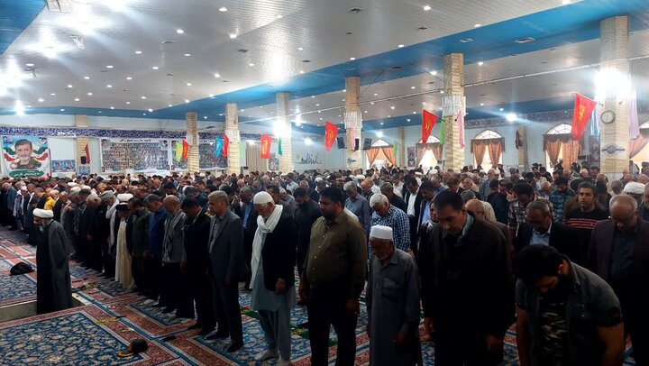 تصاویر/ آیین عبادی سیاسی نماز جمعه شهرستان زابل